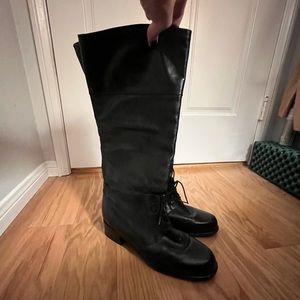 Blondo 9.5 Black Pull-On Riding Style Waterproof Boots